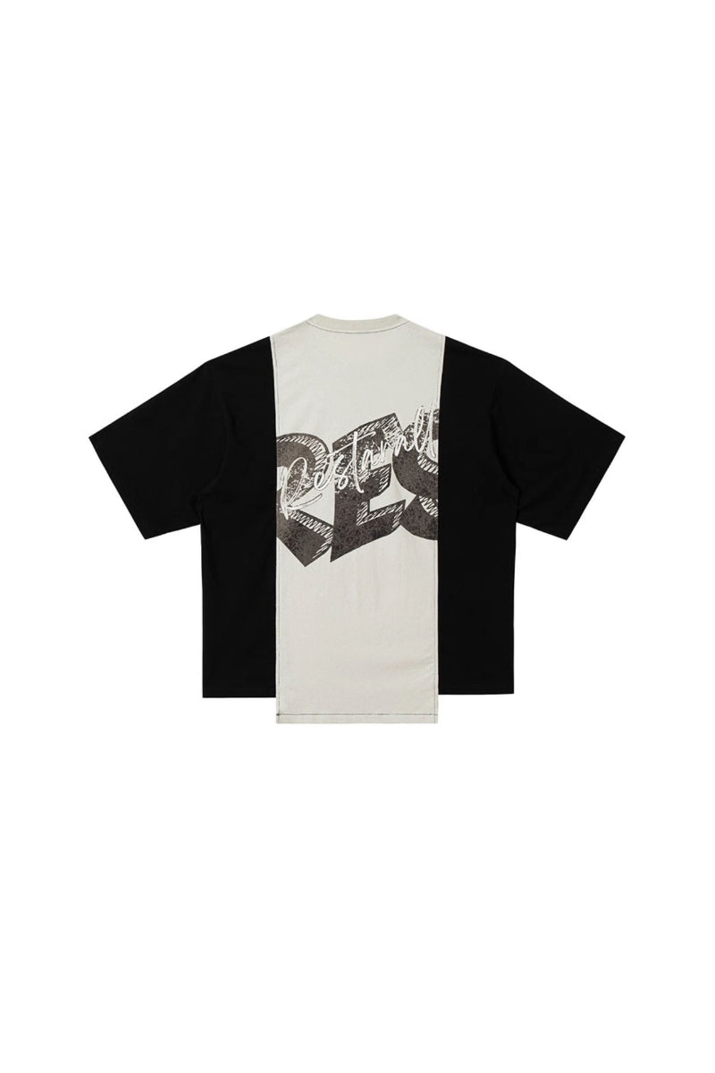 Rebel Time Collage Graphic T-Shirt