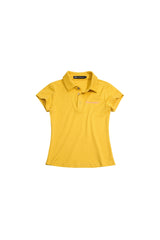 Rhinestone Angel Curve Polo Top