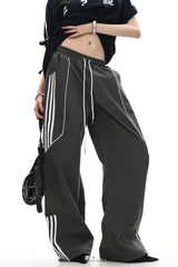 Streetline Wide-Leg Track Pants