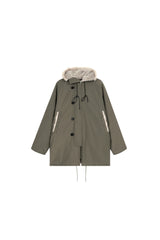 Frost Harbor Oversized Parka - Green