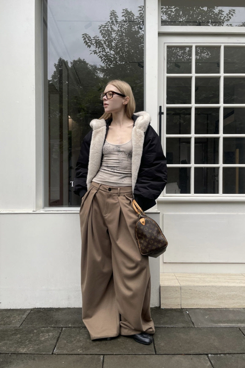Soft Drape Wide Pants