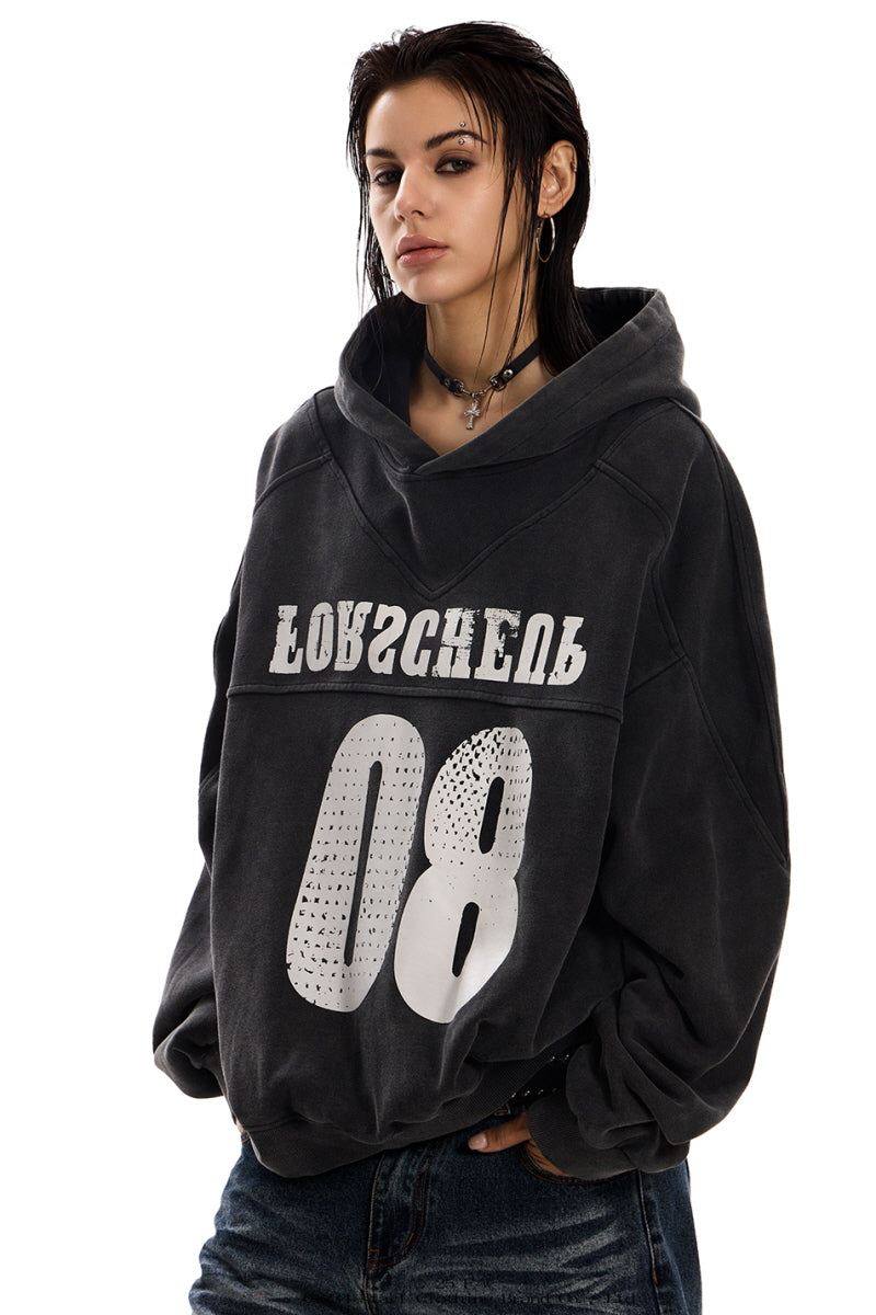 Washed 08 Oversized Hoodie