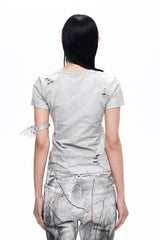 Washed Wing Slim T-Shirt