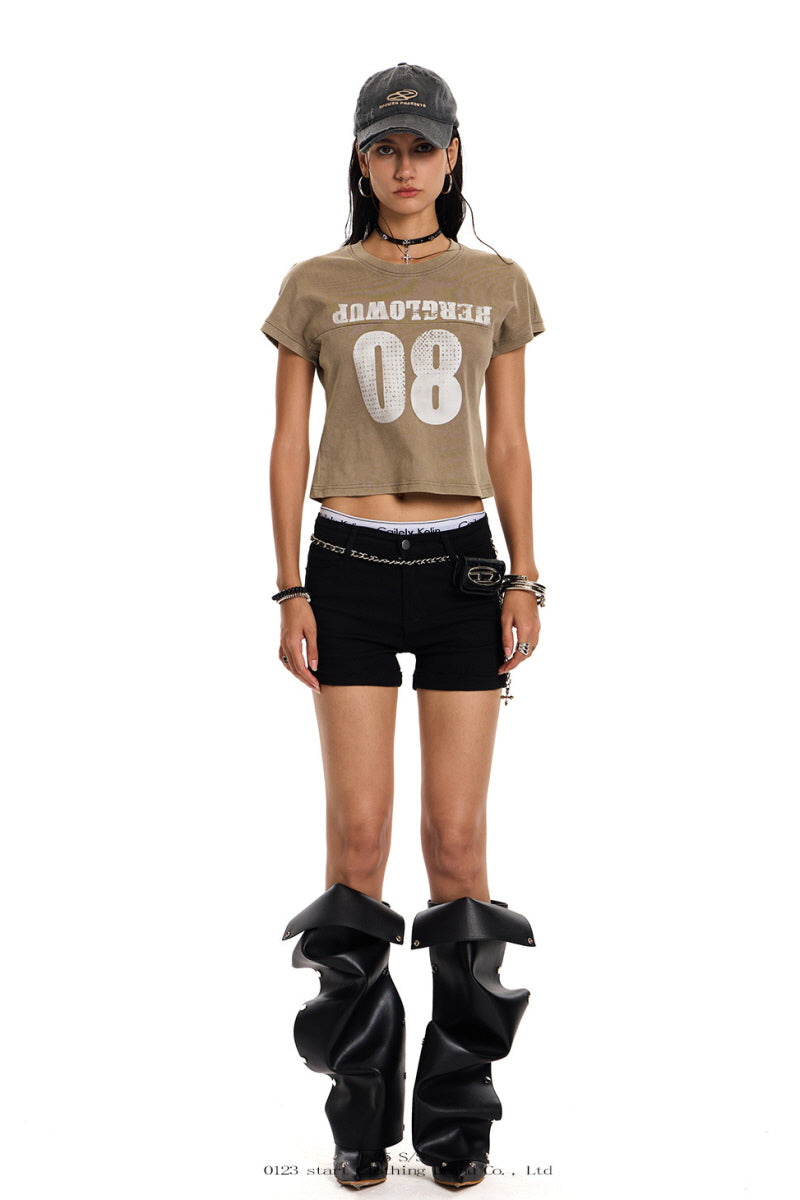 Signal 08 Cropped Tee