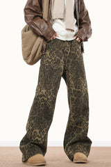 Feral Motion Leopard Wide Pants