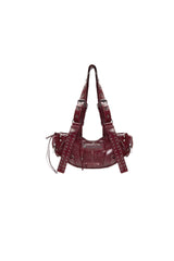 Crimson Riot Studded Biker Bag
