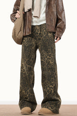 Feral Motion Leopard Wide Pants