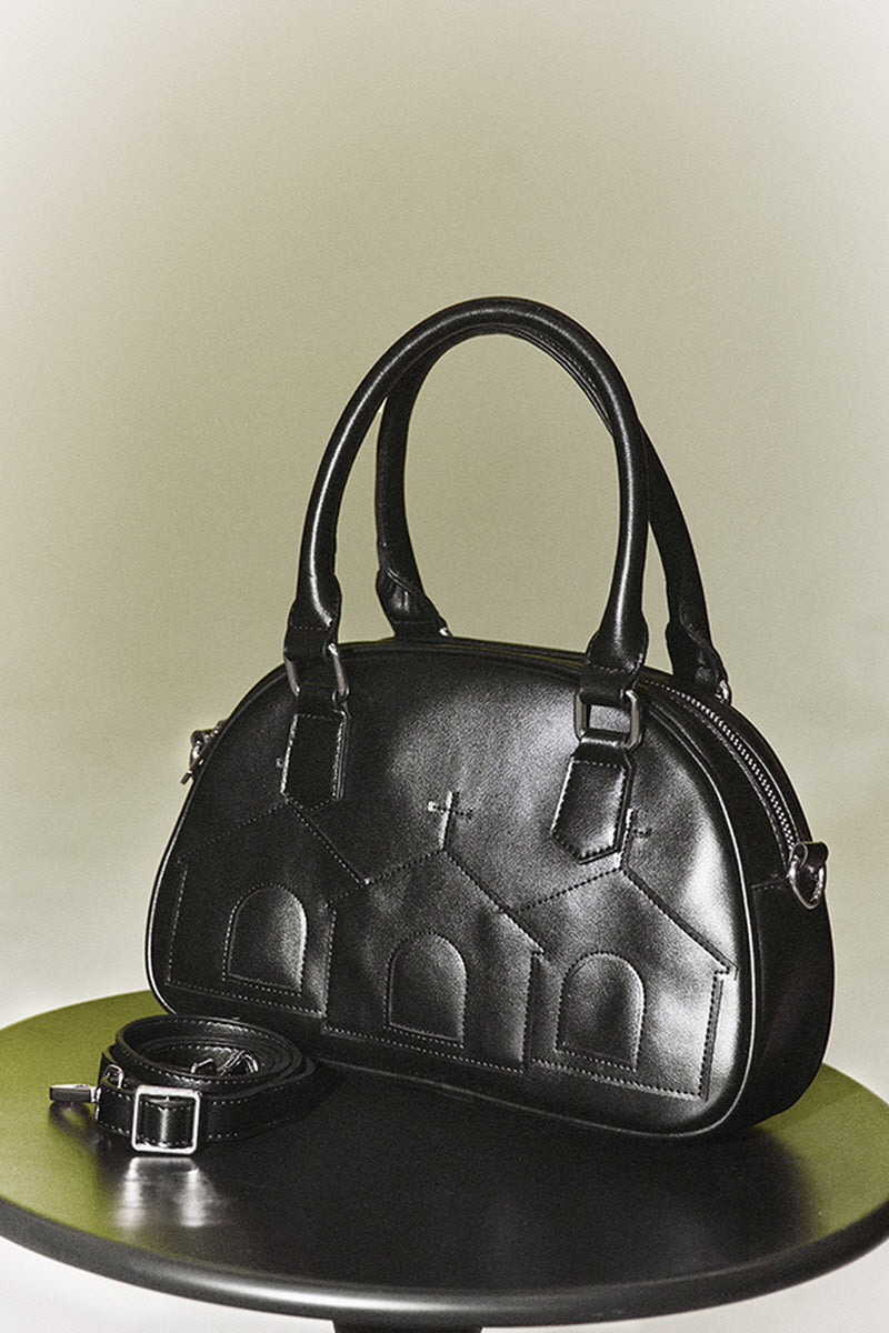 Gothic Arch Leather Bag