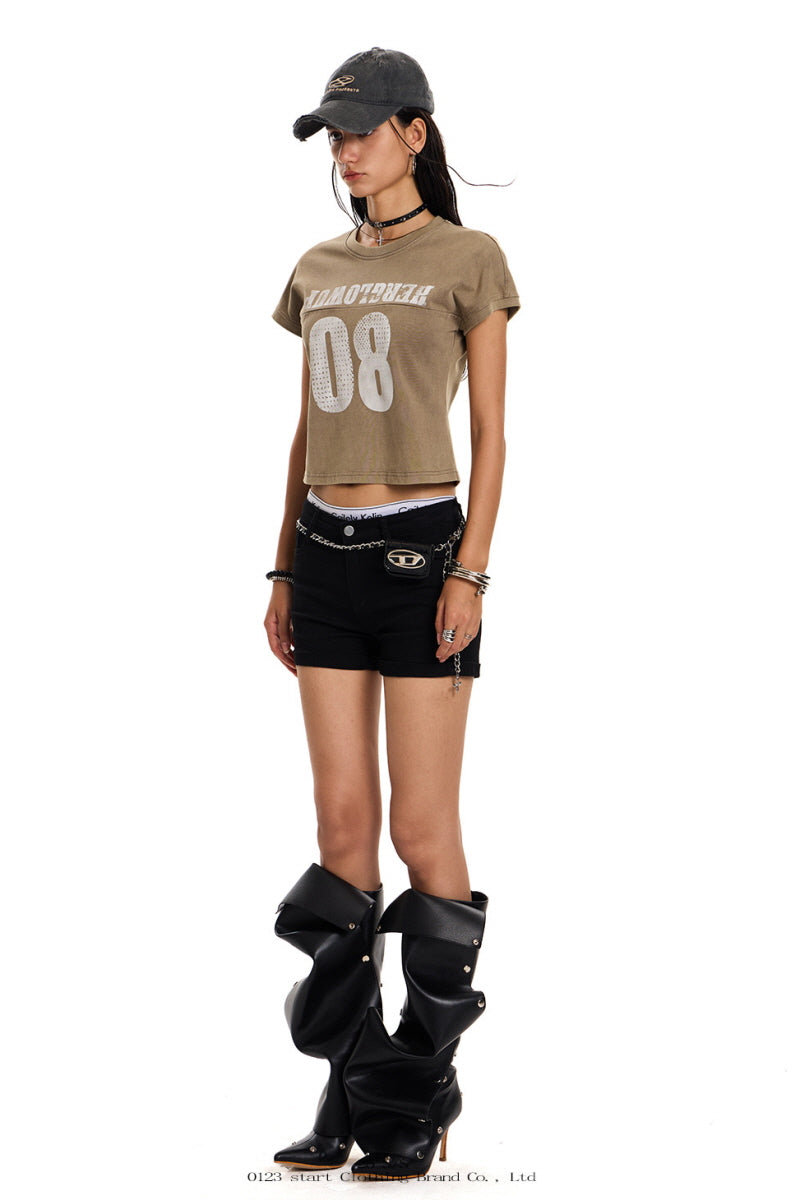 Signal 08 Cropped Tee