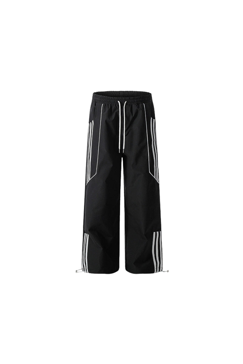 Streetline Wide-Leg Track Pants
