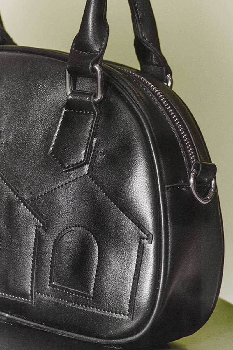 Gothic Arch Leather Bag