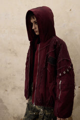 Aged Urban Warrior Hooded Jacket