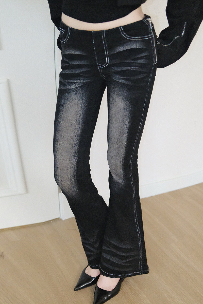 Shadow Fade Bootcut Jeans