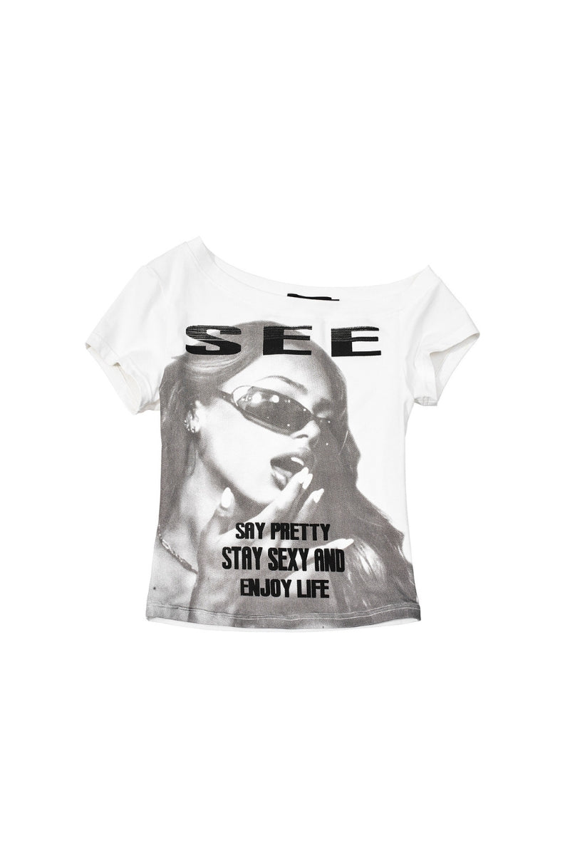 Iconic Muse Graphic Baby Tee