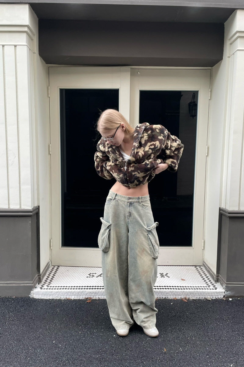 Dustfall Ripped Cargo Pants