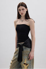 Dual Form Wrap Halterneck Top