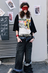 Rebel Time Collage Graphic T-Shirt