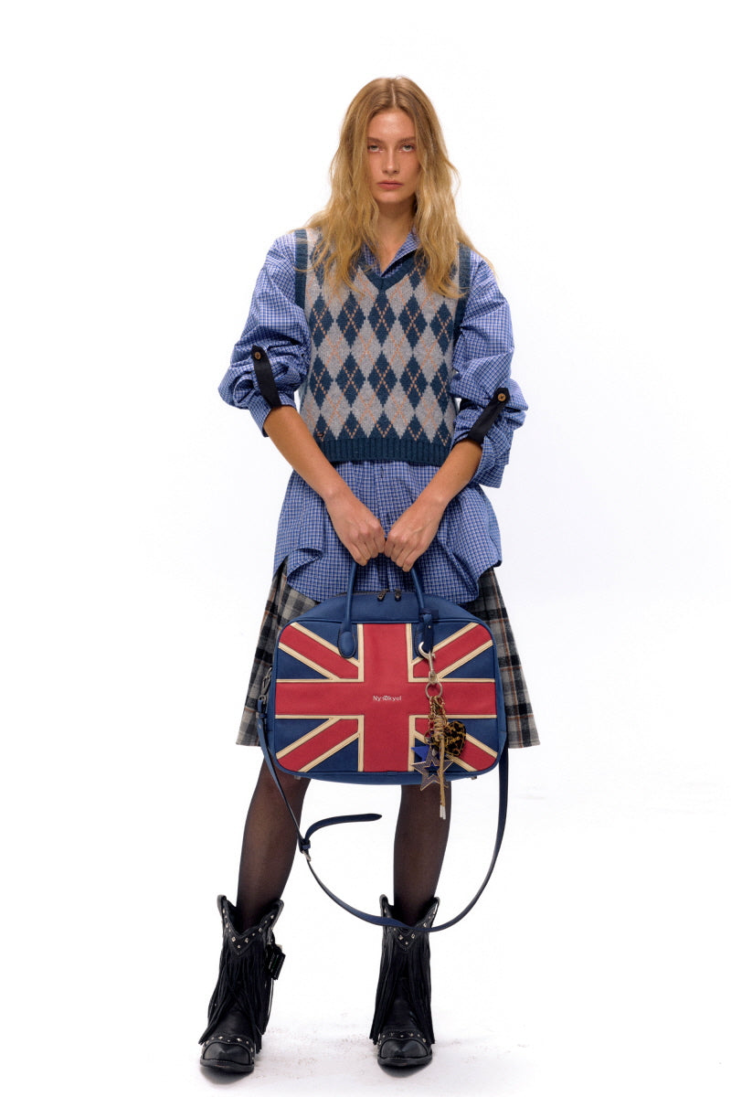 Rustic Check Oversized Shirt