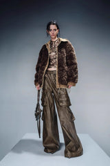 Deadwood Reclaimed Oversized Fur Jacket