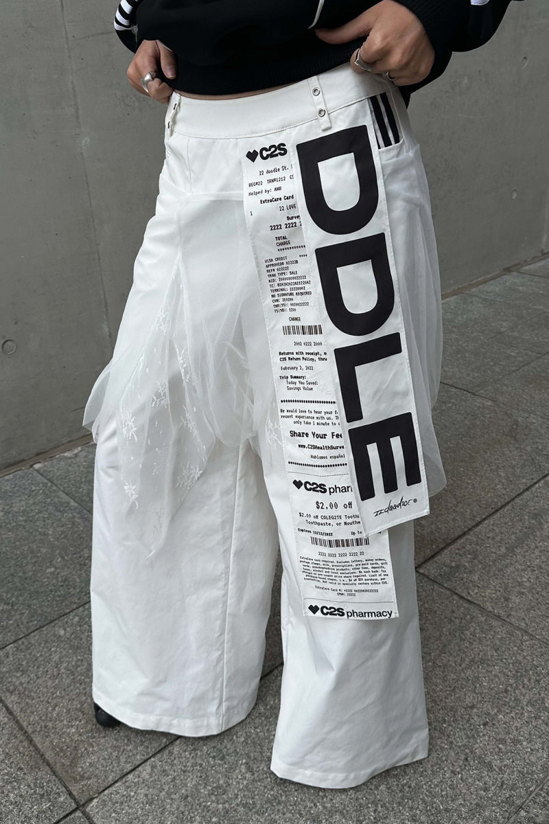 Receipt Signal Wide Pants