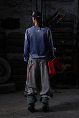 Gradient Wash Graphic Long Sleeve Tee