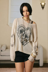 Heartbound Sketch Knit Sweater