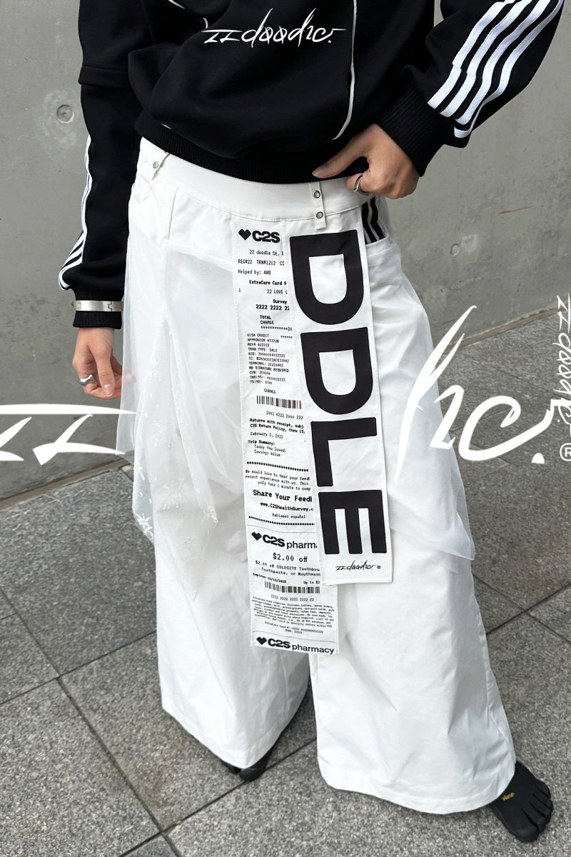 Receipt Signal Wide Pants