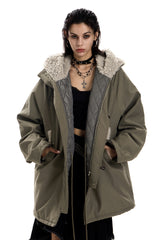 Frost Harbor Oversized Parka - Green