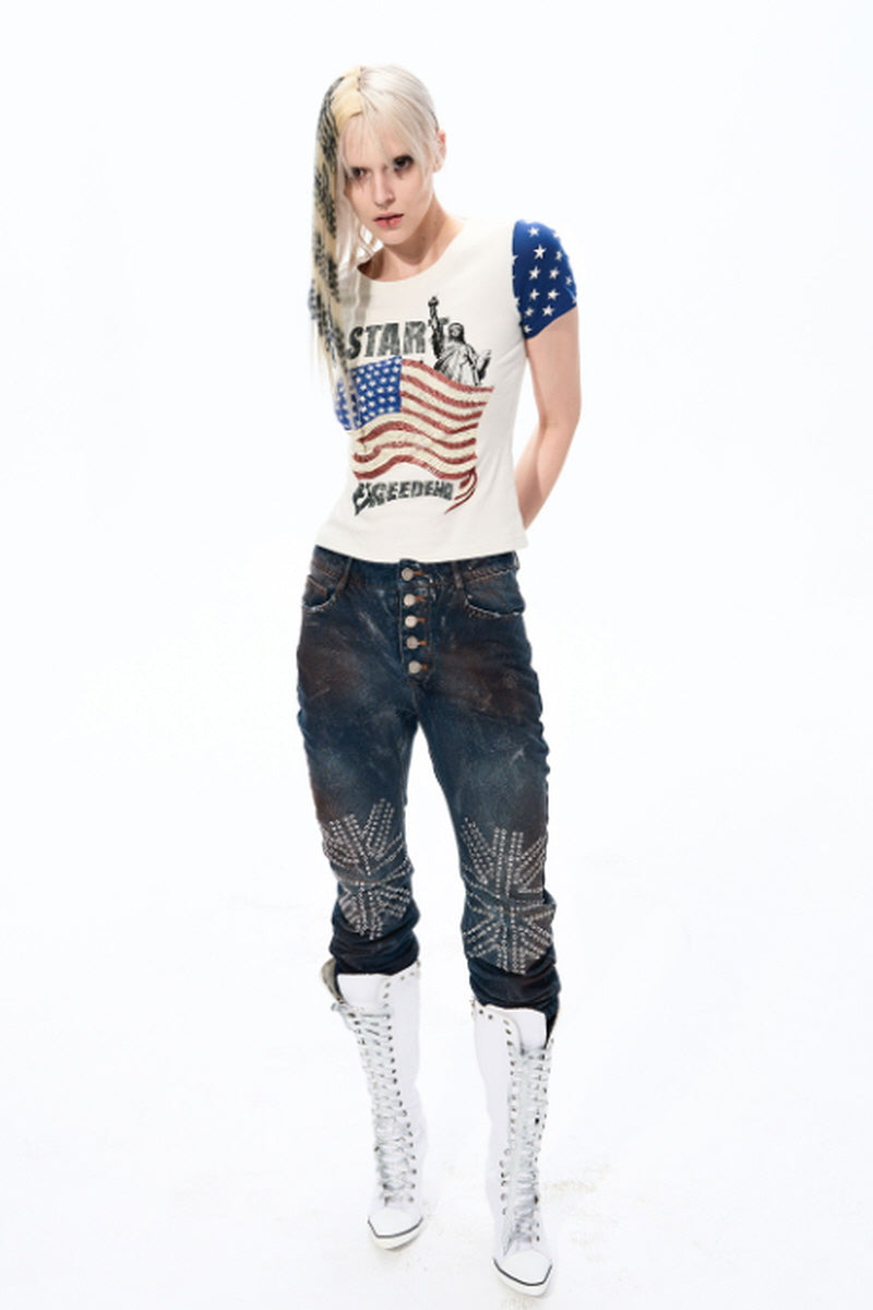 Stars & Stripes Baby Tee