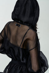 Shadow Veil Sheer Hooded Windbreaker