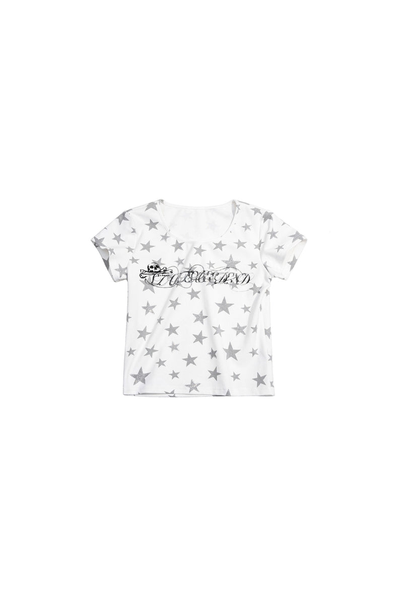 Silver Star Baby Tee