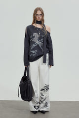 Street Sketch Wide Pants