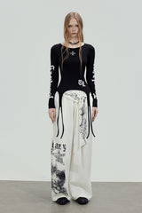 Gothic Cross Garter Top