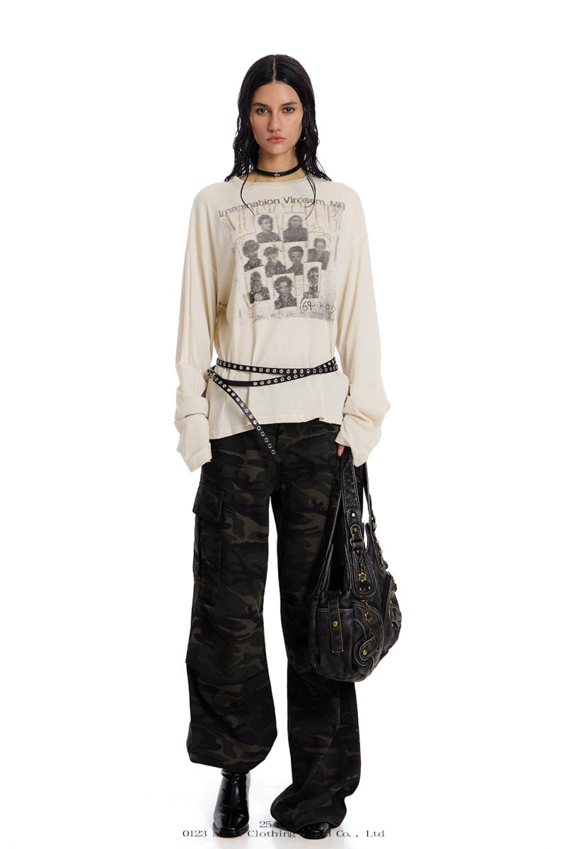 Worn Memory Graphic Long Sleeve Tee