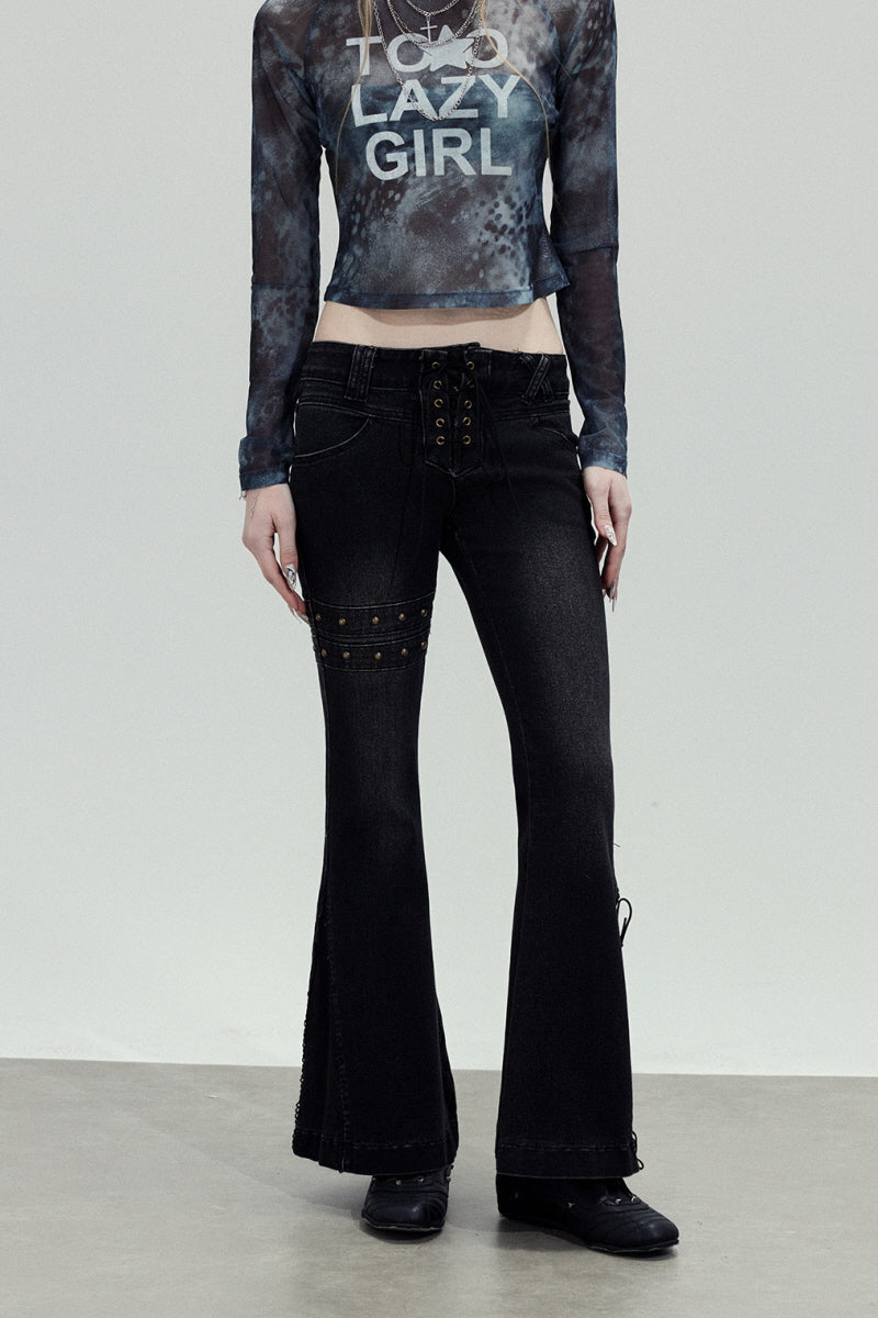 Rivet Rebel Flare Jeans