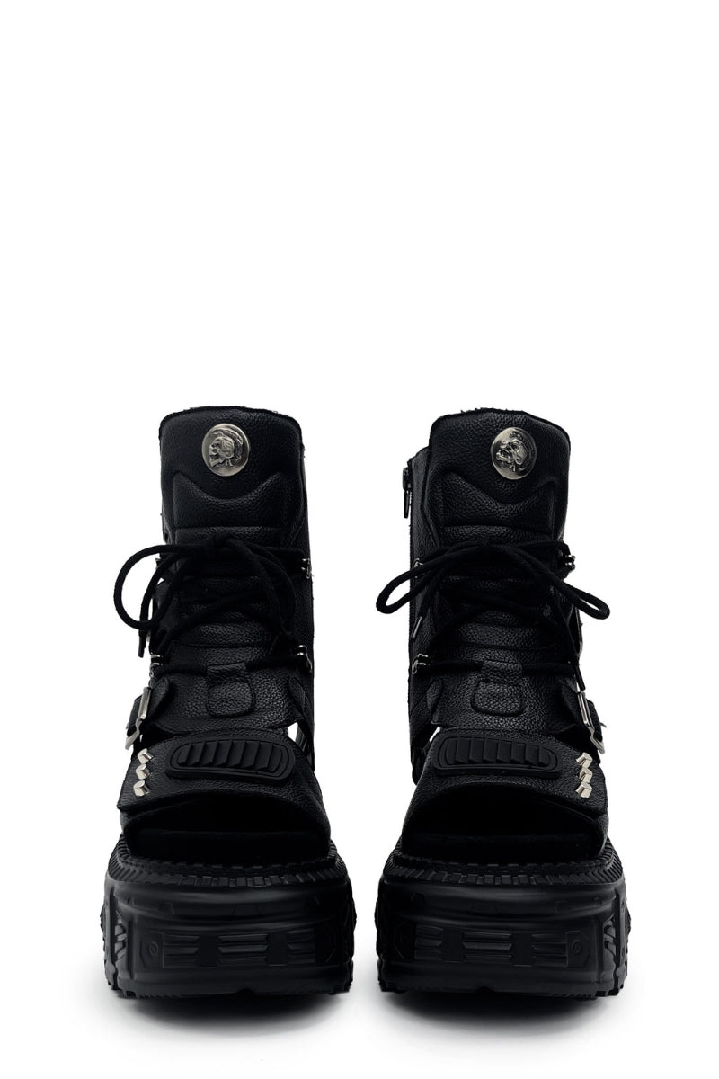 Titan Buckle Platform Sandals