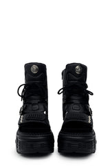 Titan Buckle Platform Sandals