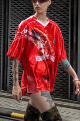 Rage Vision V-Neck Jersey Tee