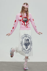 Heart Graphic Slim Top