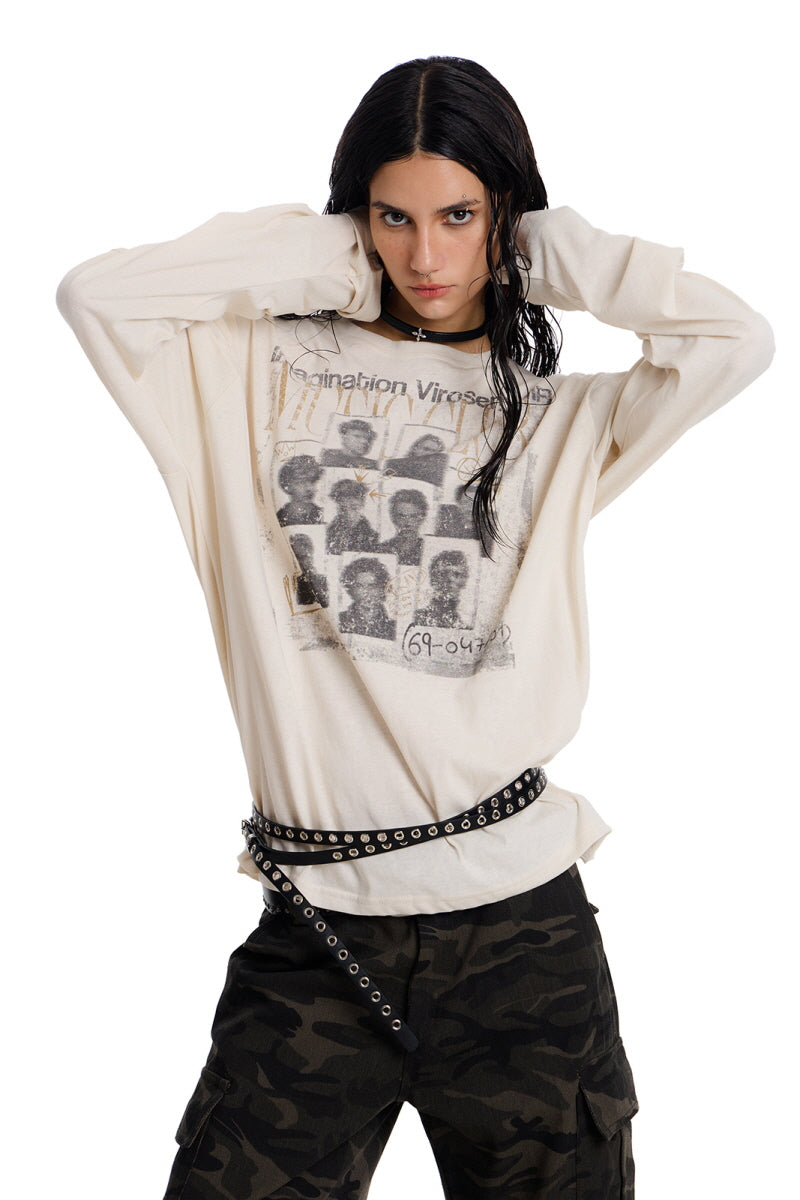 Worn Memory Graphic Long Sleeve Tee