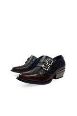 Crimson Reaper Buckle Loafers