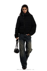 Urban Shield Padded Zip-Up Jacket - Black