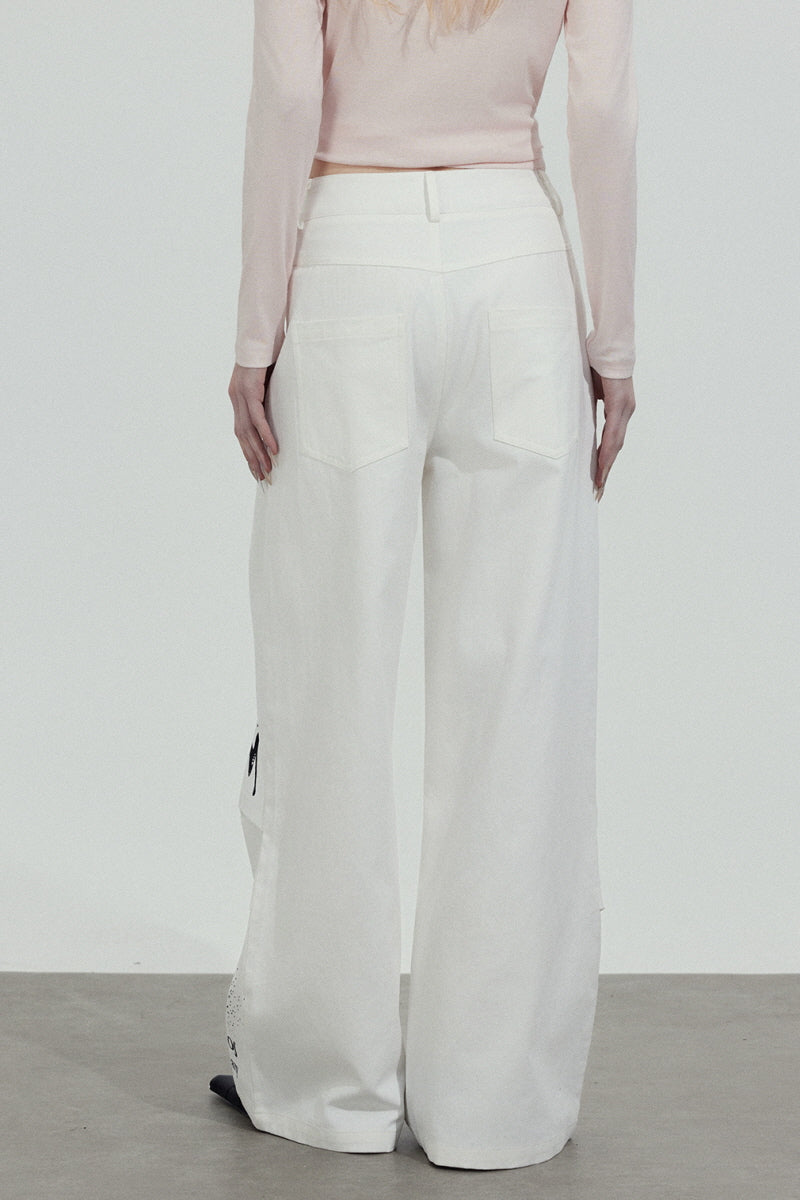 Street Sketch Wide Pants