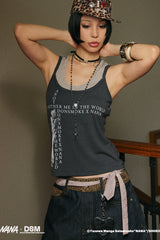 Layered Edge Graphic Tank