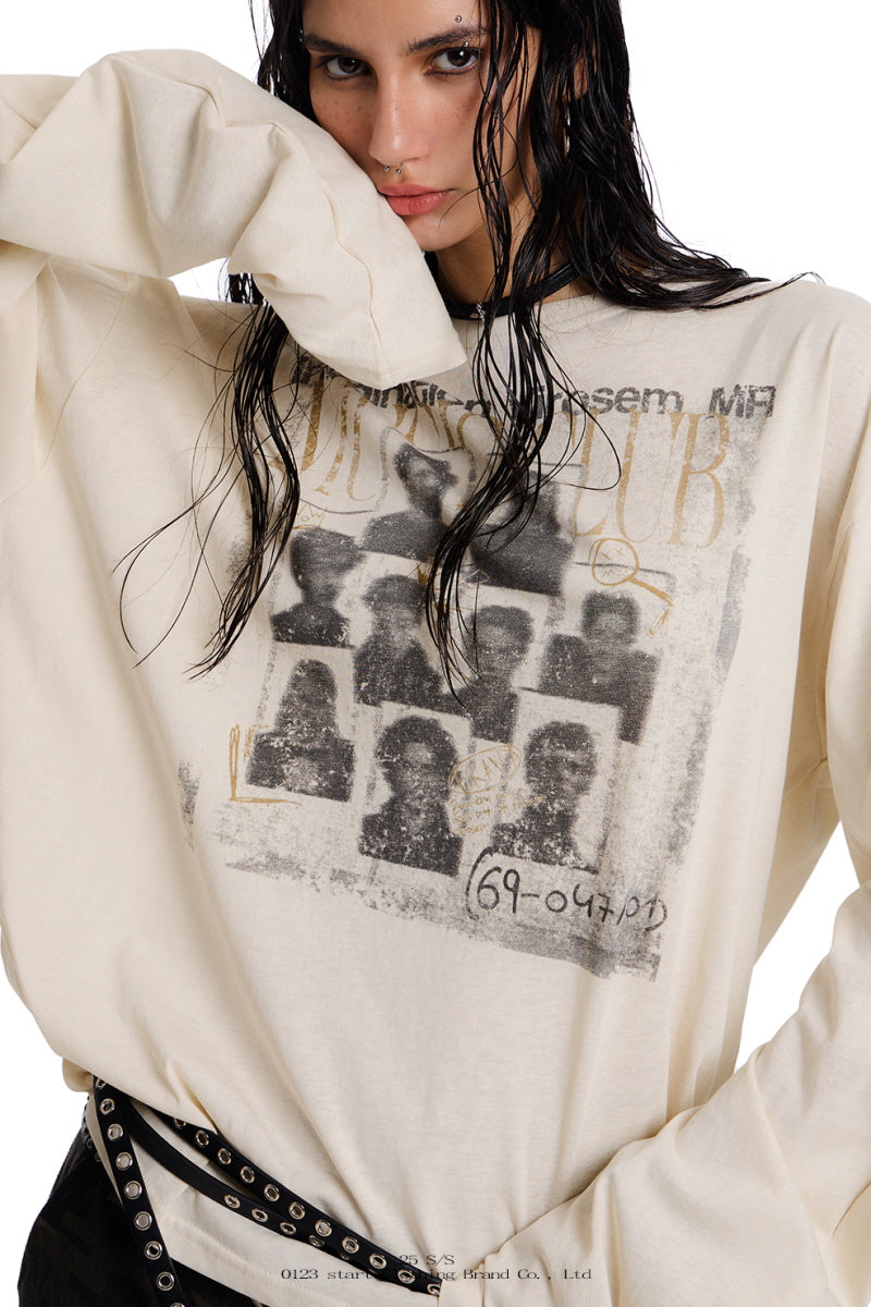 Worn Memory Graphic Long Sleeve Tee