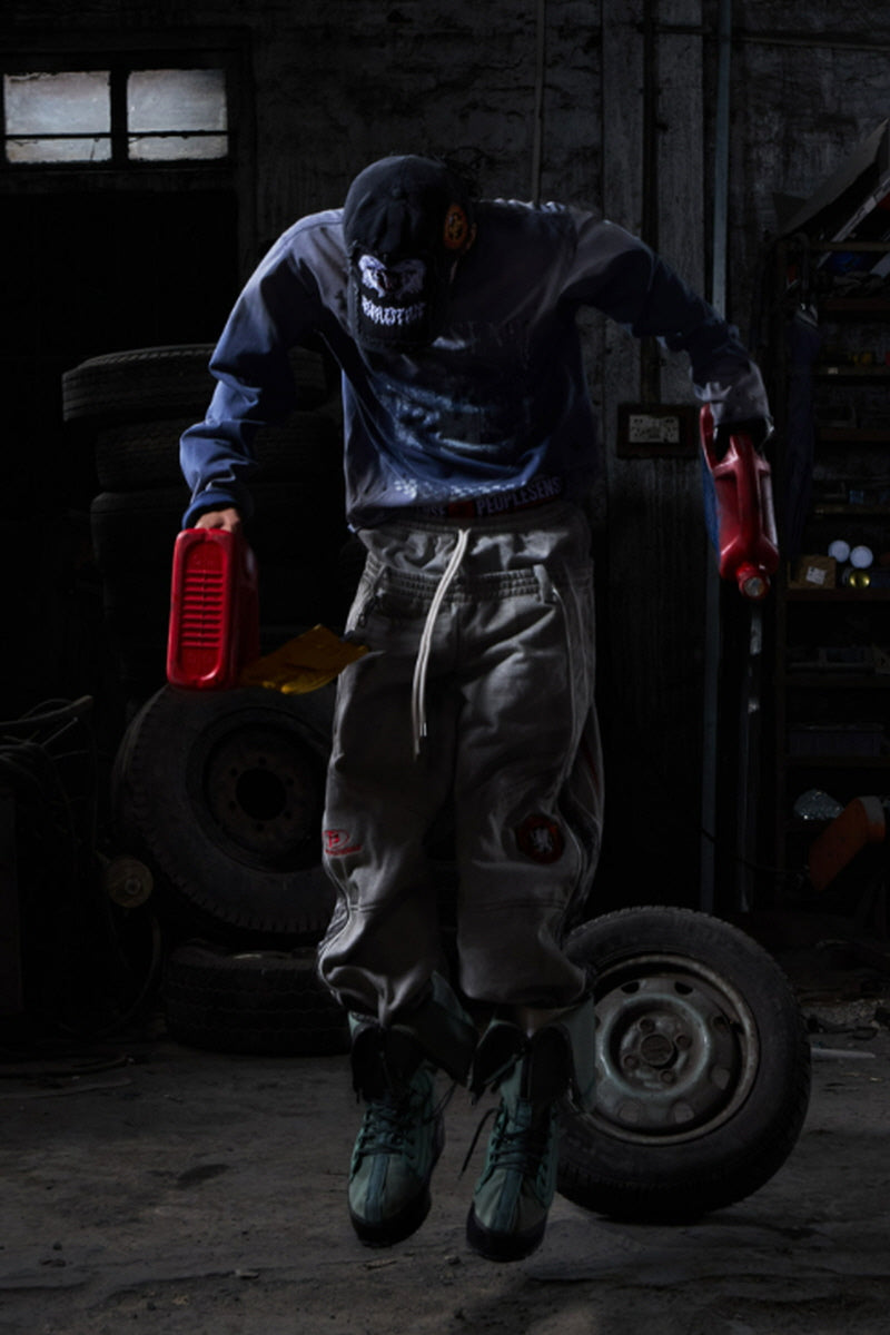 Gradient Wash Graphic Long Sleeve Tee