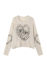 Heartbound Sketch Knit Sweater