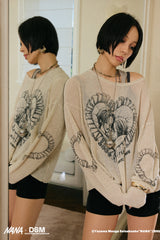 Heartbound Sketch Knit Sweater