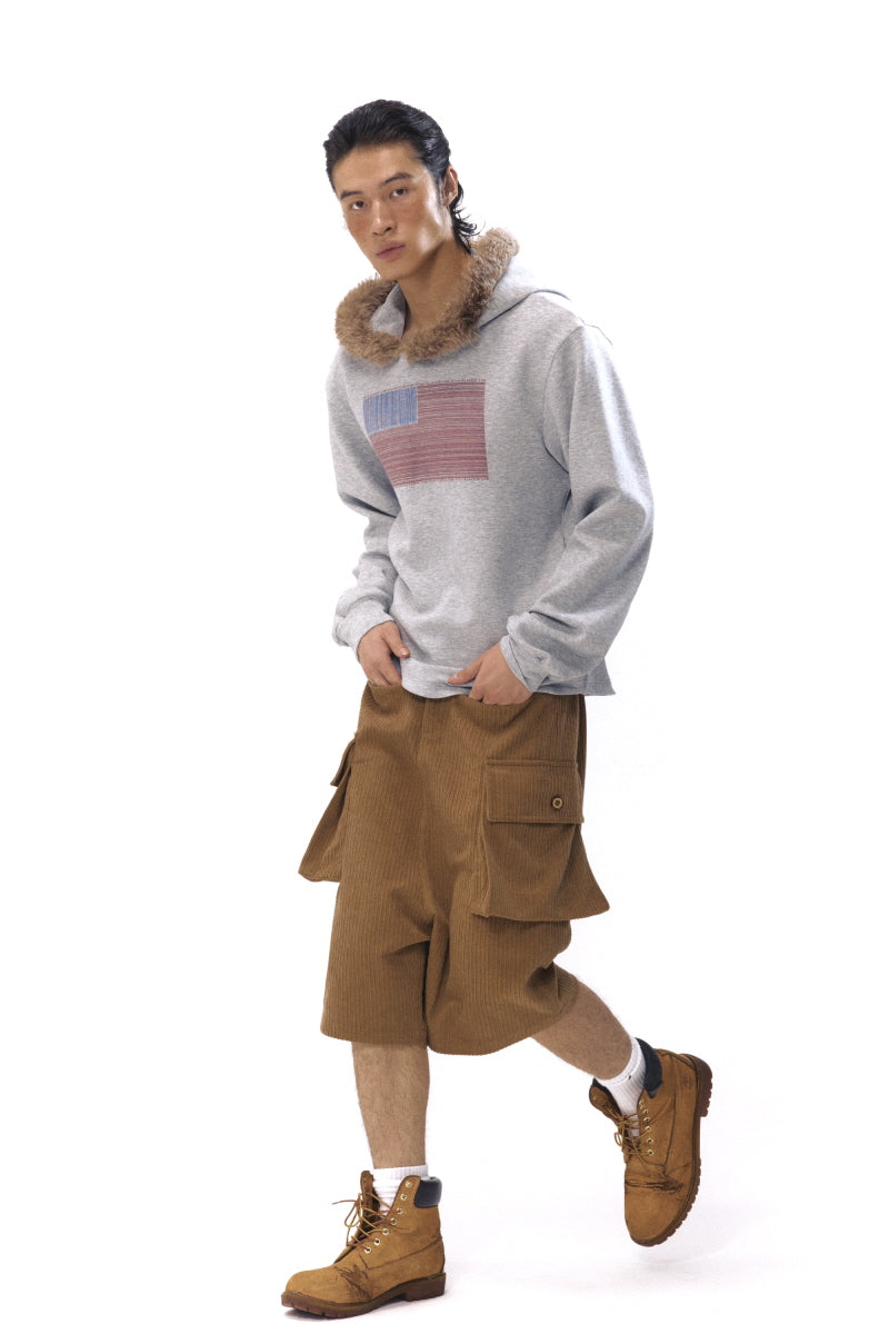 Classic Corduroy Utility Shorts