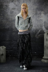 Midnight Star Washed Wide Pants